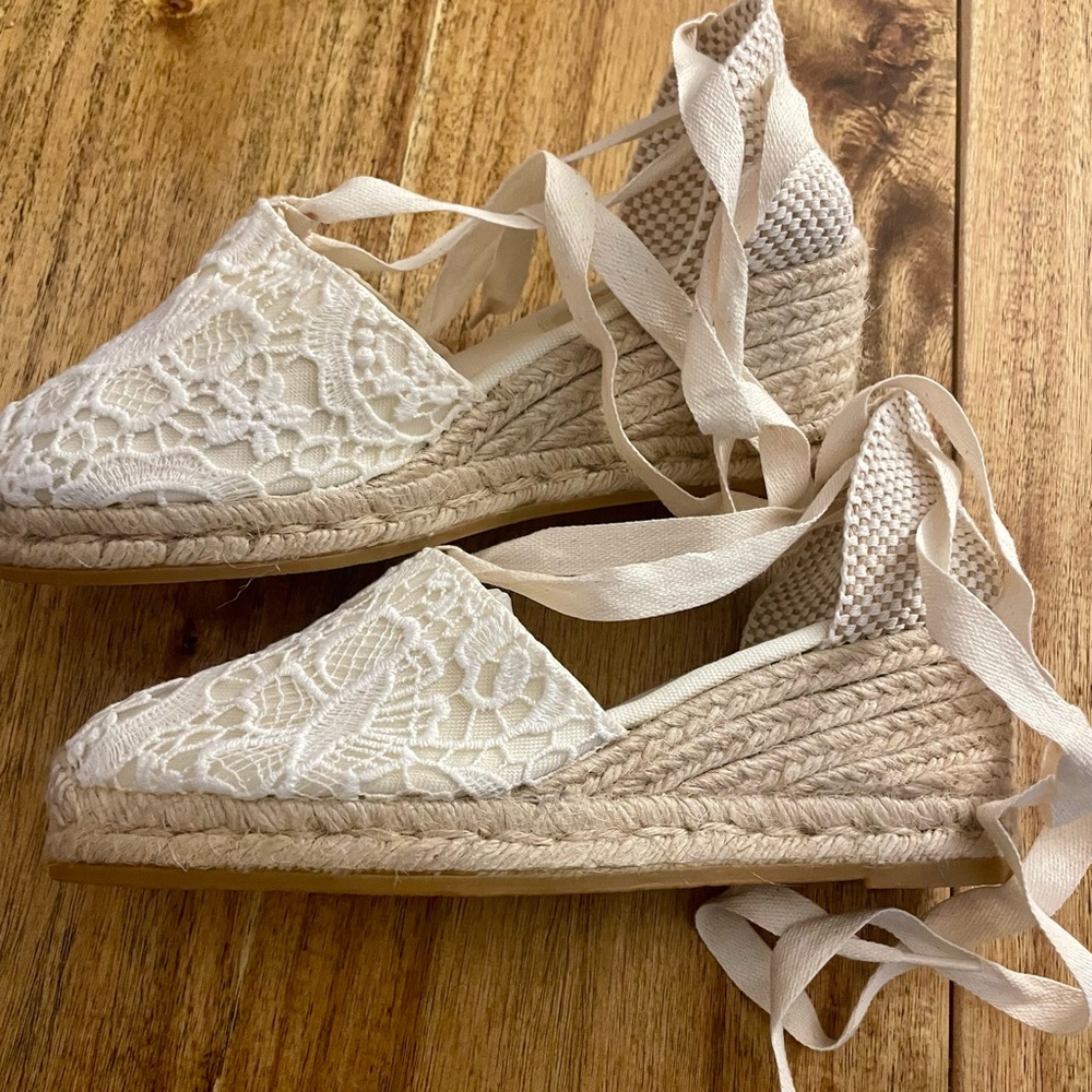 Women's White Espadrilles